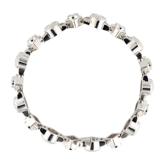 Amrit Jewelry 18K 3.06ct Diamond Line Bracelet - Picture 7 of 17